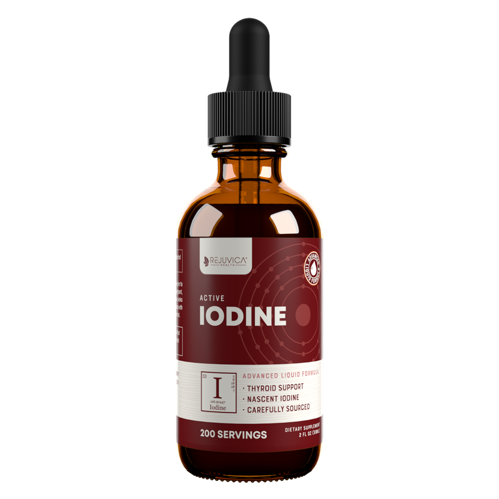 Active Iodine - Nascent Iodine Drops -  Liquid Delivery for Better Absorption