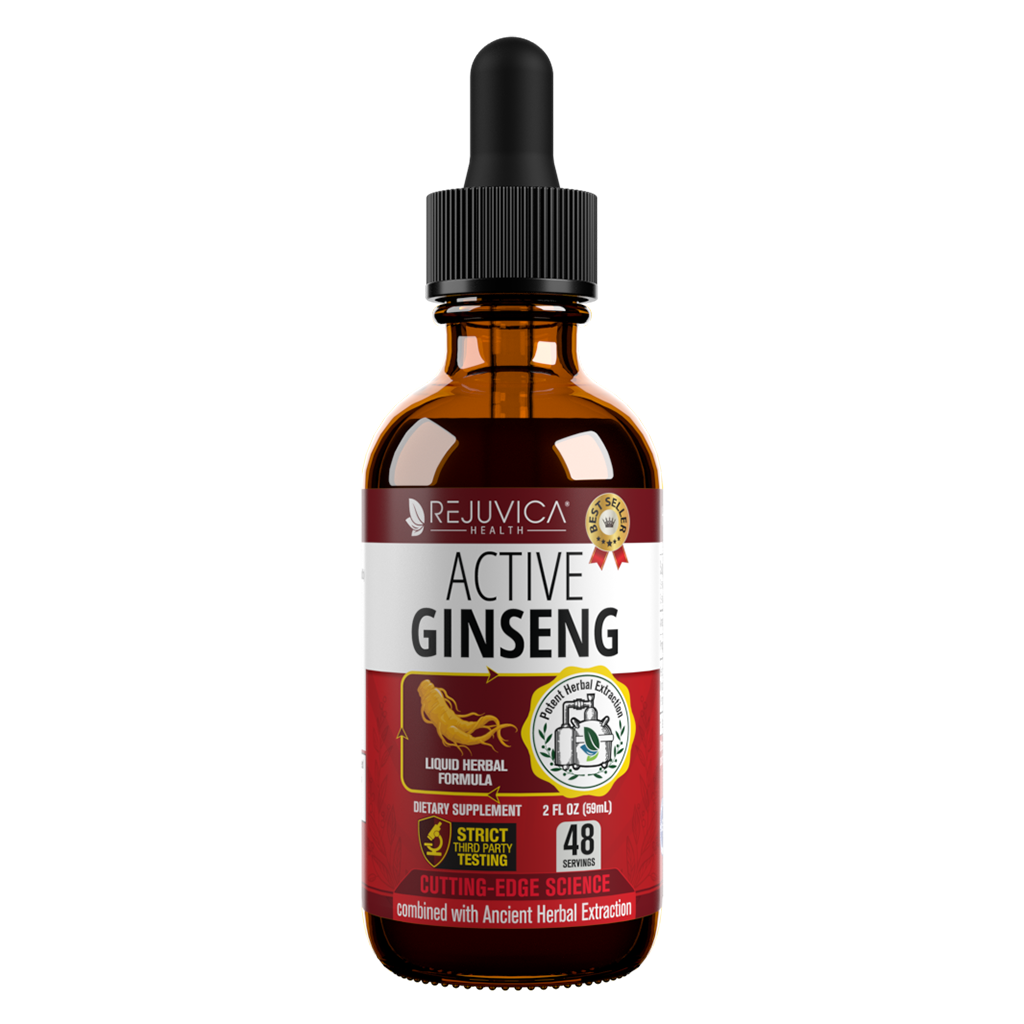 Active Ginseng Korean Red Panax Ginseng with Natural Ginsenosides