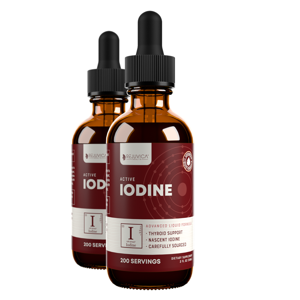 Active Iodine - Nascent Iodine Drops -  Liquid Delivery for Better Absorption