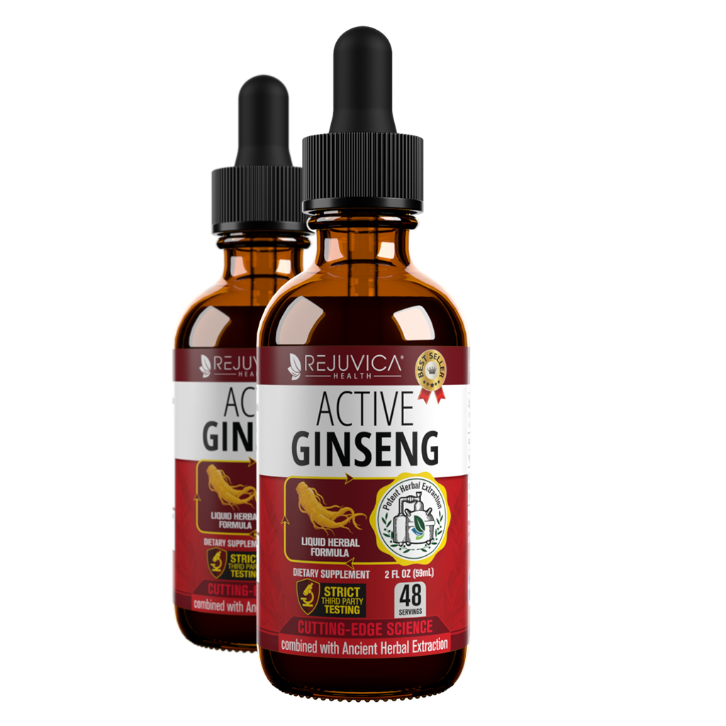 Active Ginseng Korean Red Panax Ginseng with Natural Ginsenosides