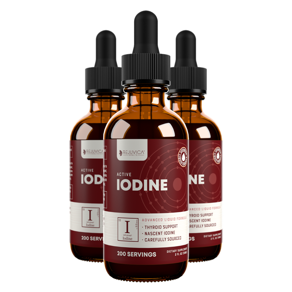 Active Iodine - Nascent Iodine Drops -  Liquid Delivery for Better Absorption