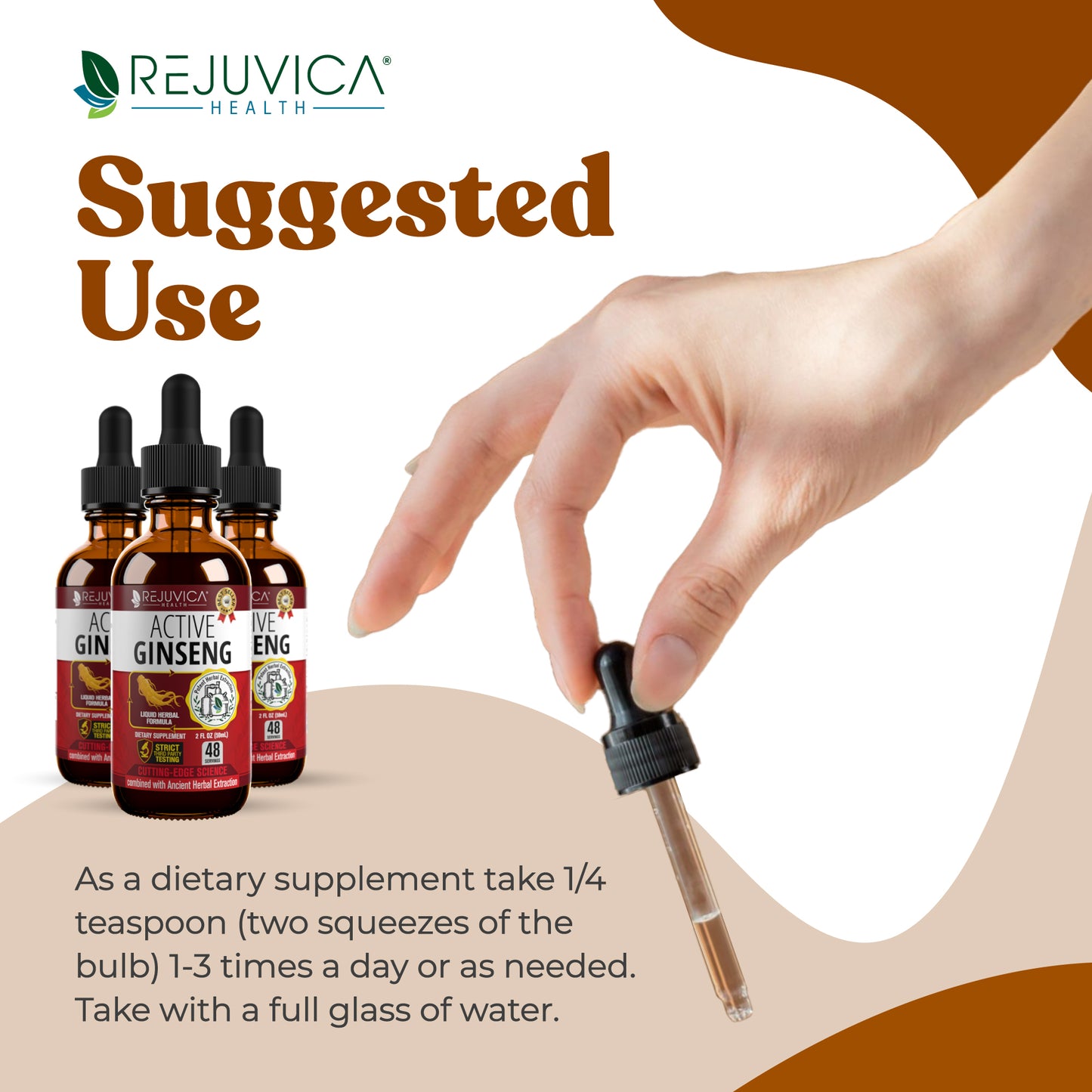 Active Ginseng Korean Red Panax Ginseng with Natural Ginsenosides
