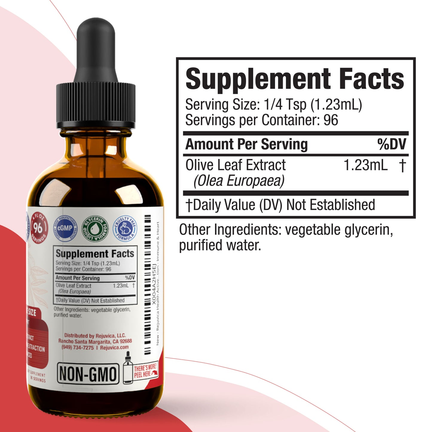 Active Olive Leaf Value Size - Olive Leaf Extract