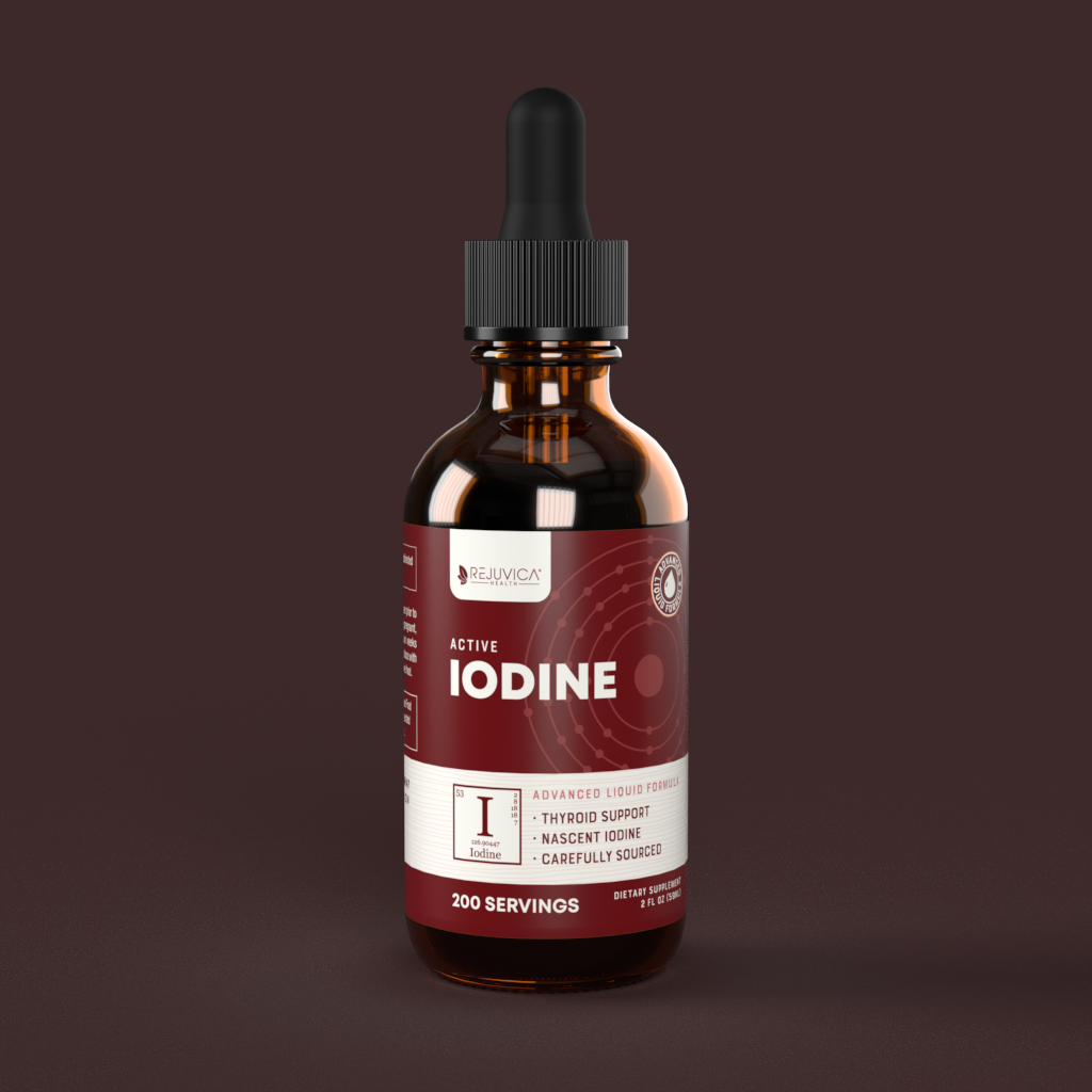 Active Iodine - Nascent Iodine Drops -  Liquid Delivery for Better Absorption