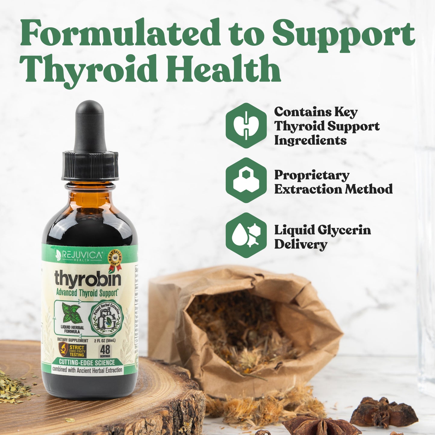 Thyrobin - Advanced Thyroid Support Supplement