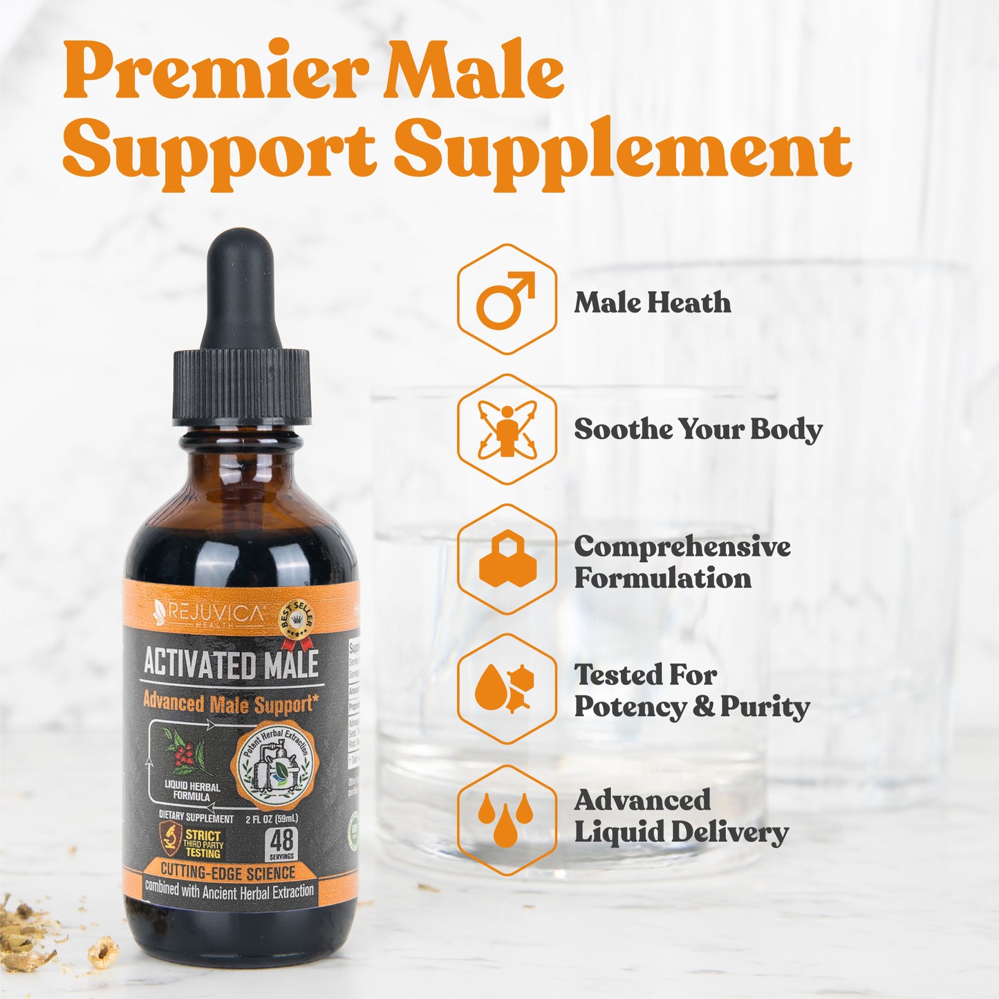 Activated Male - Advanced Male Support Tincture
