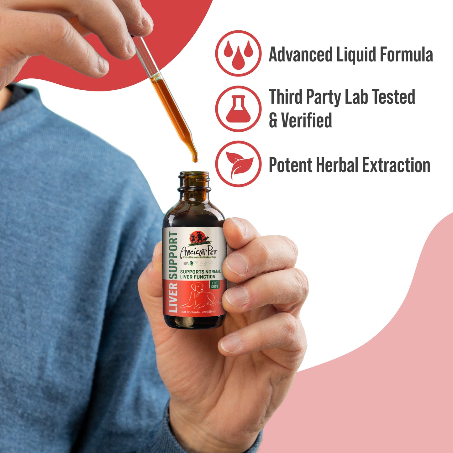 Ancient Pet Liver - Advanced Liver Support Supplement for Dogs