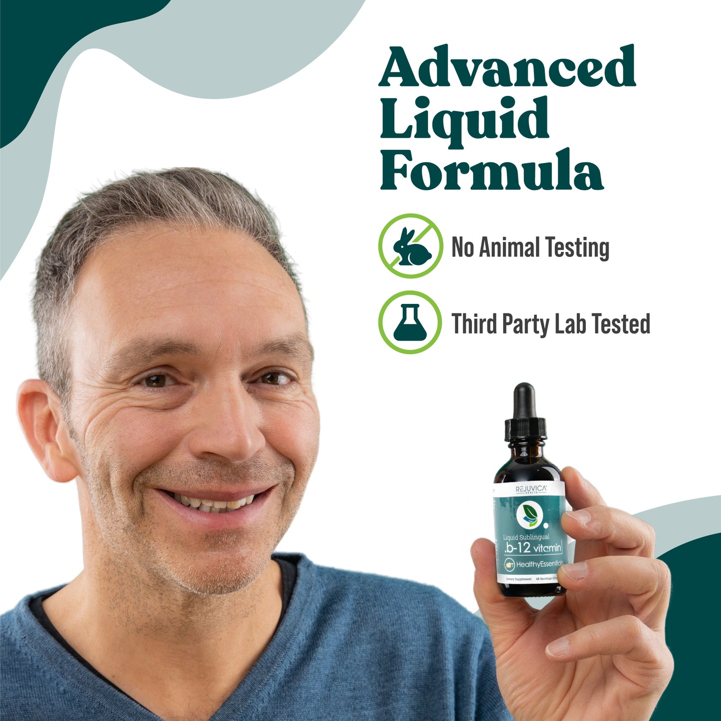 Healthy Essentials B12 - Advanced Liquid B12 Supplement