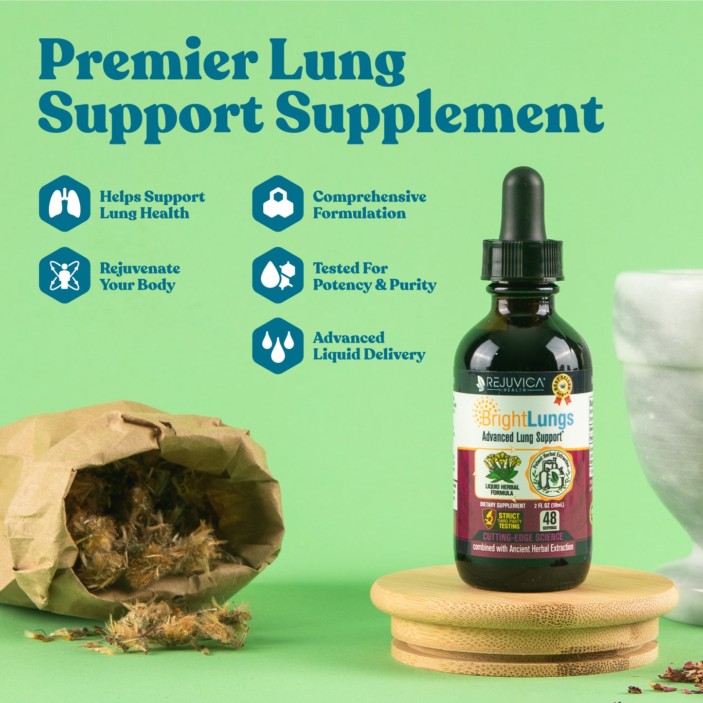 Bright Lungs - Advanced Lung Support Supplement