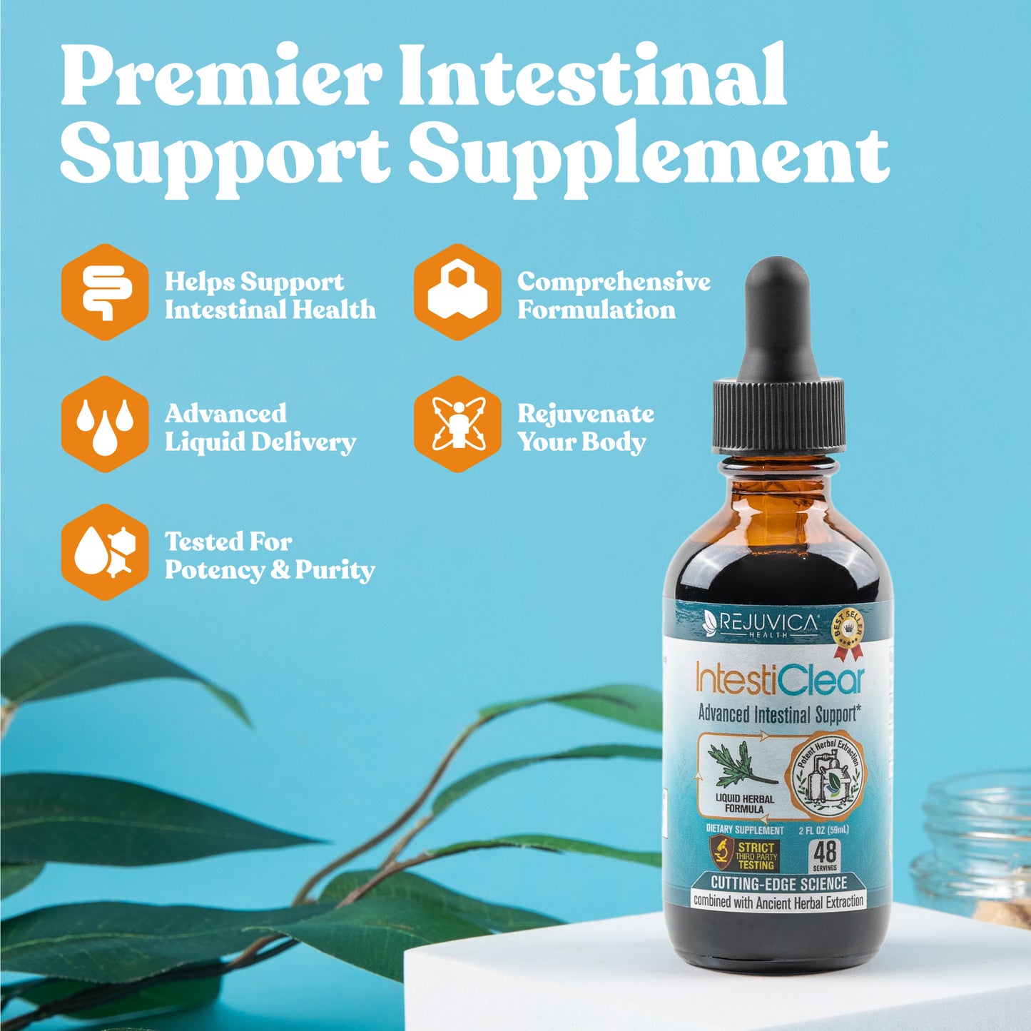 IntestiClear - Advanced Intestinal Support Supplement