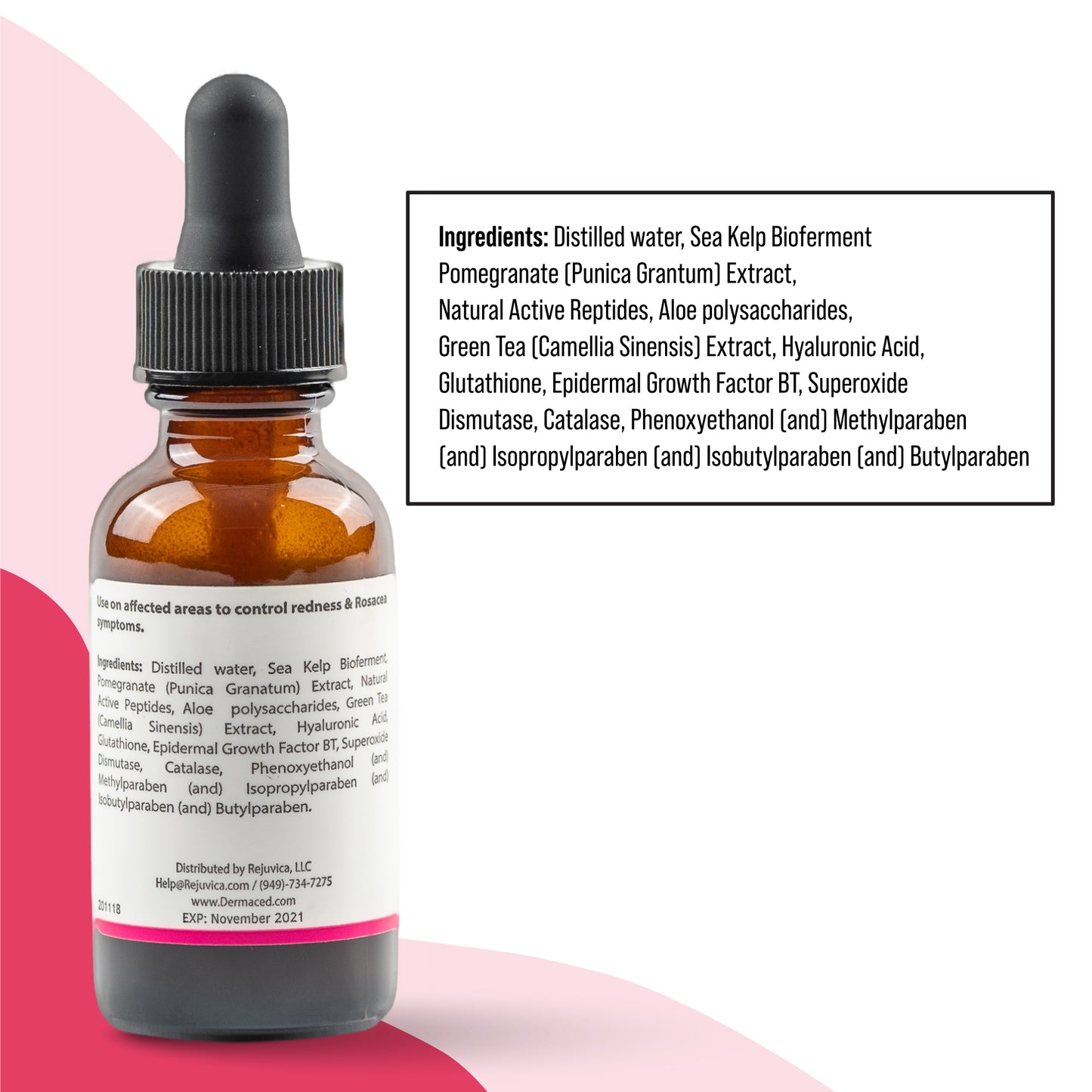 Redness Redux - Advanced Facial & Skin Redness Support Serum