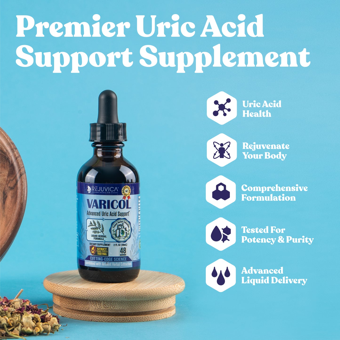 Varicol - Advanced Uric Acid Support Supplement