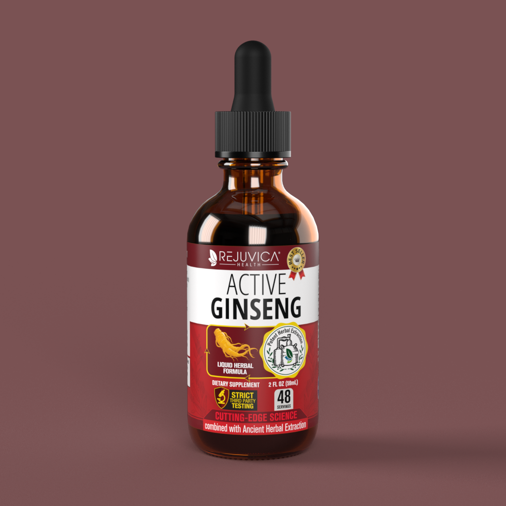 Active Ginseng Korean Red Panax Ginseng with Natural Ginsenosides