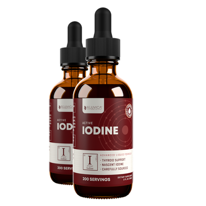 Active Iodine - Nascent Iodine Drops -  Liquid Delivery for Better Absorption