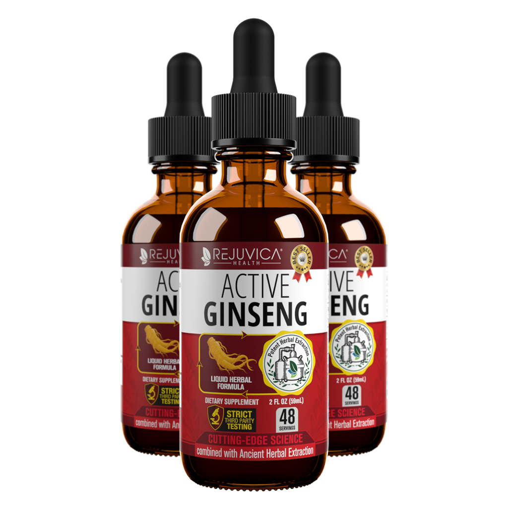 Active Ginseng Korean Red Panax Ginseng with Natural Ginsenosides