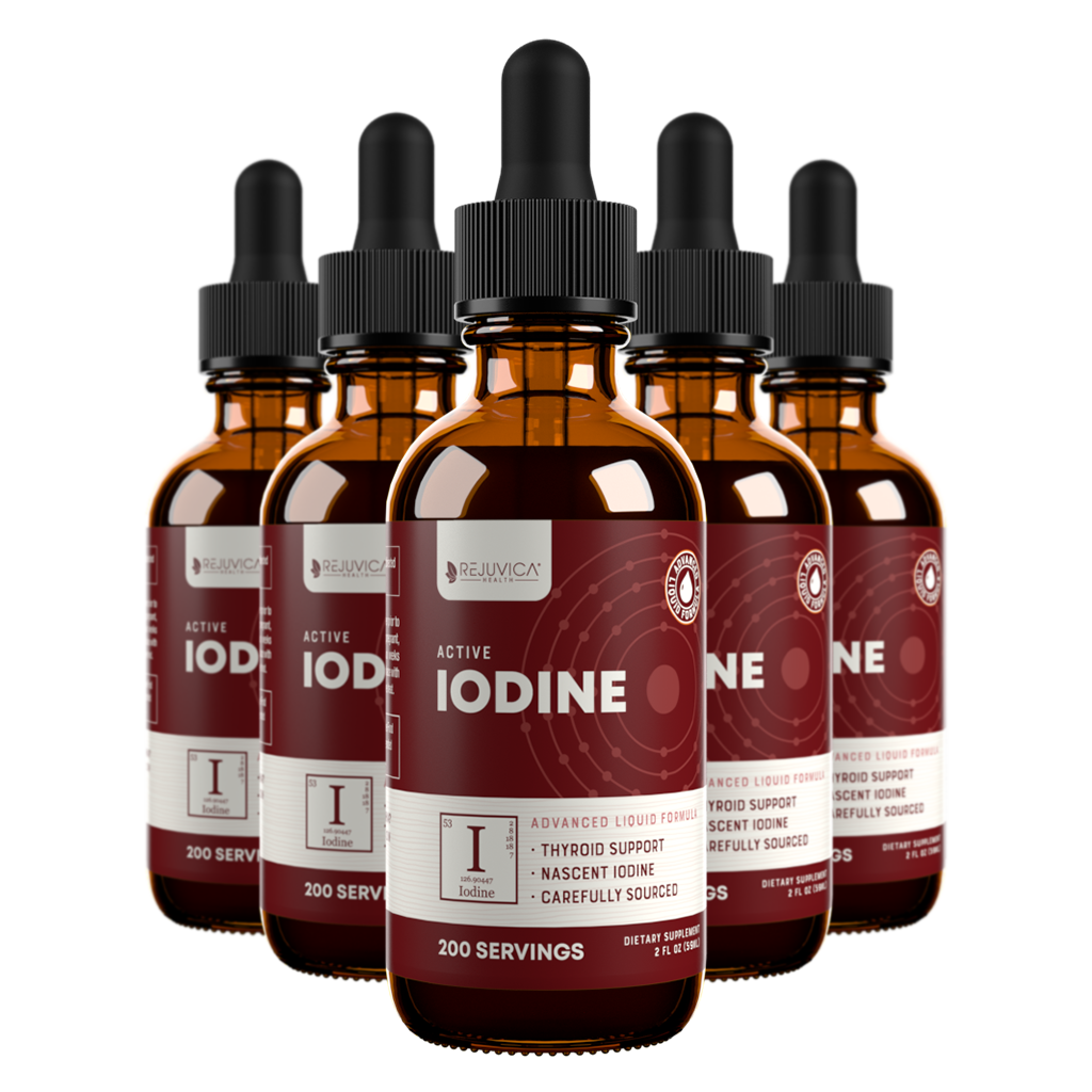 Active Iodine - Nascent Iodine Drops -  Liquid Delivery for Better Absorption