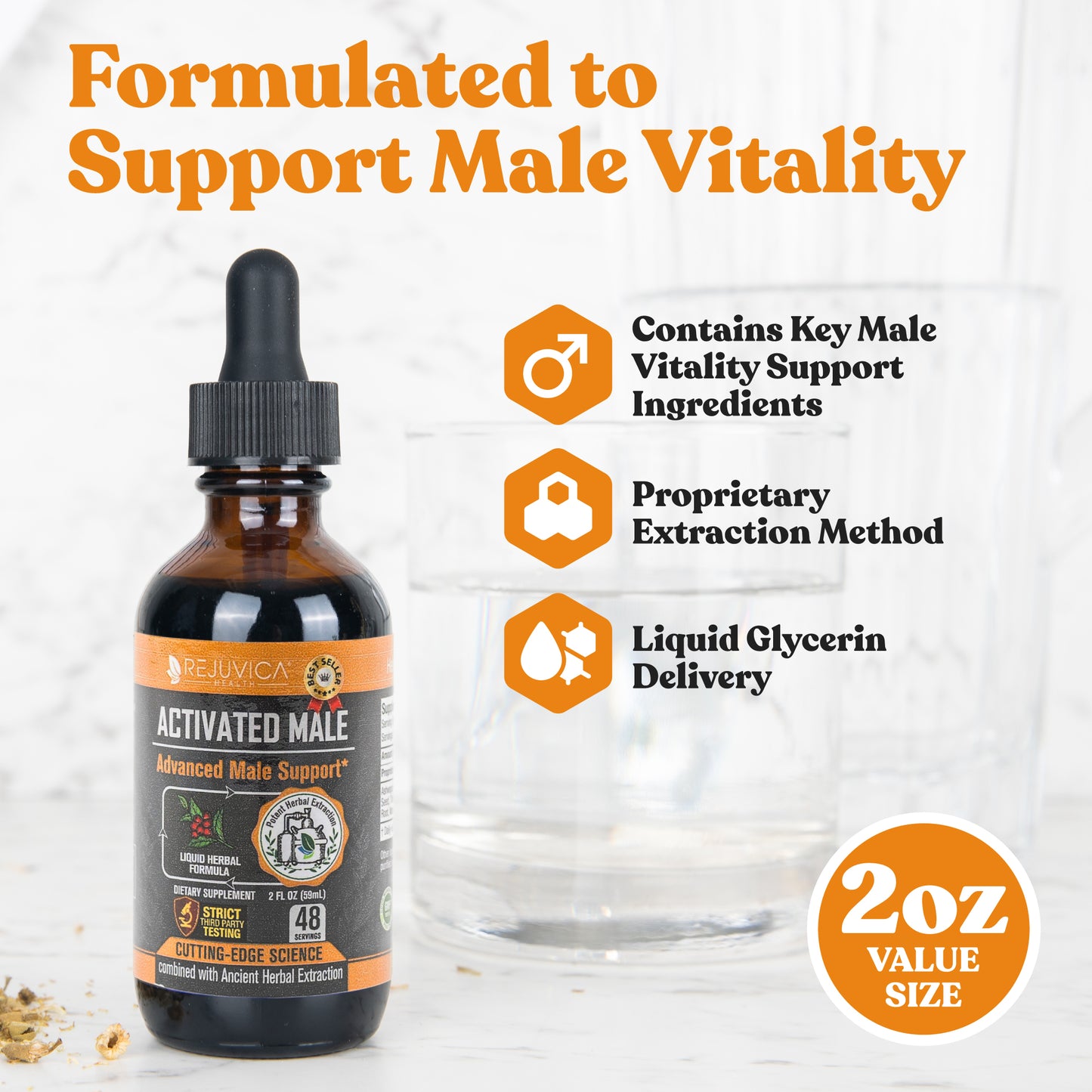 Activated Male  - Advanced Male Support Tincture
