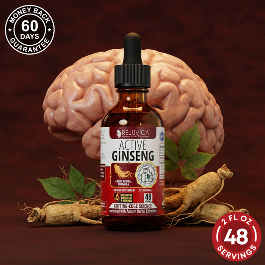 Active Ginseng Korean Red Panax Ginseng with Natural Ginsenosides