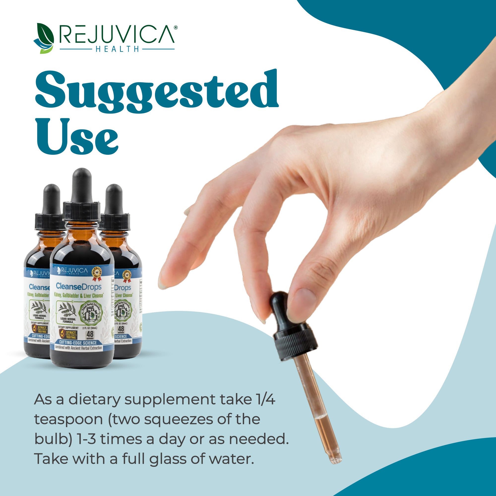 Cleanse Drops - Advanced Kidney & Gallbladder Support Supplement