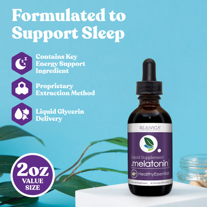 Healthy Essentials - Advanced Liquid Melatonin Supplement