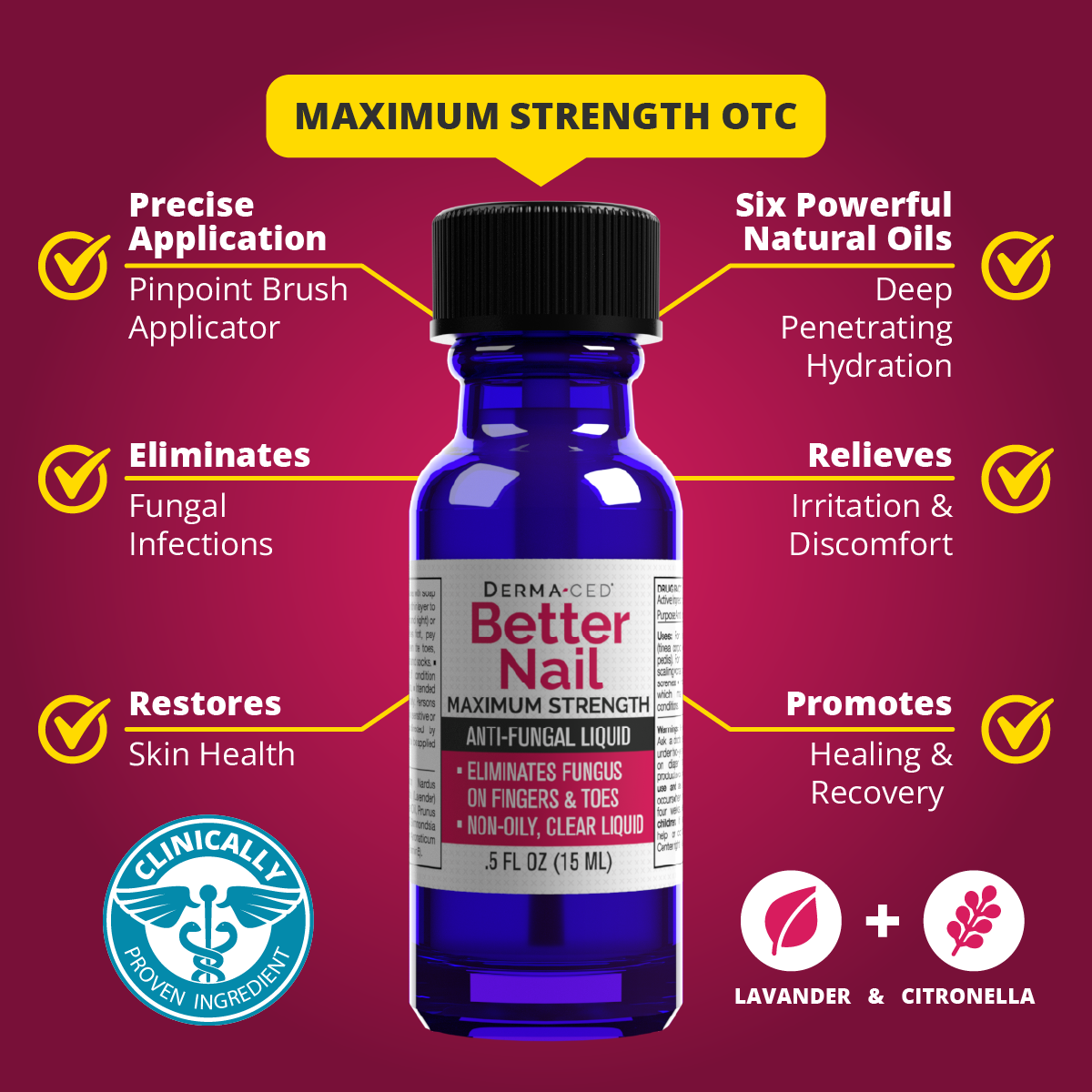 Better Nail - Treatment for Fungus Under & Around the Nail