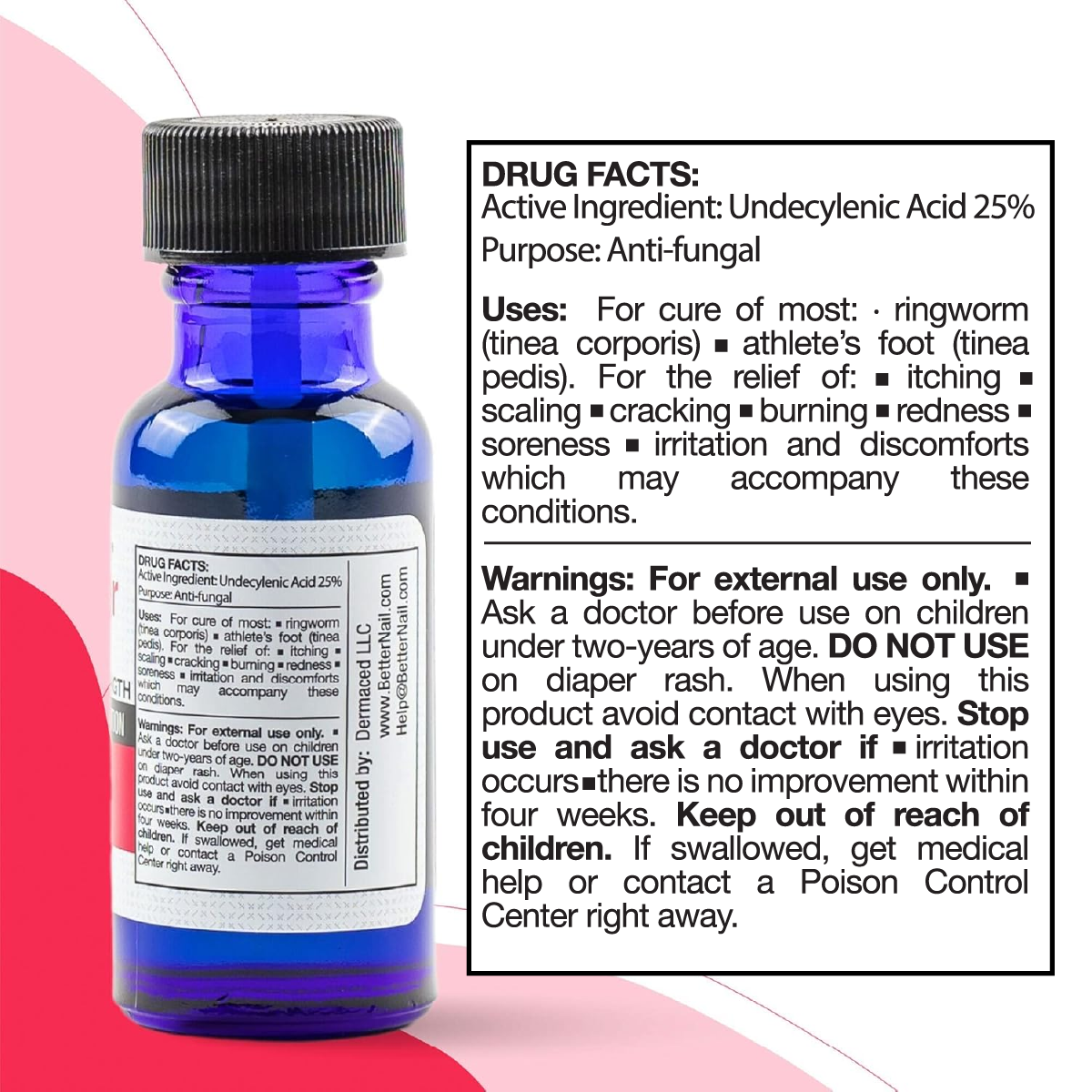 Better Nail - Treatment for Fungus Under & Around the Nail