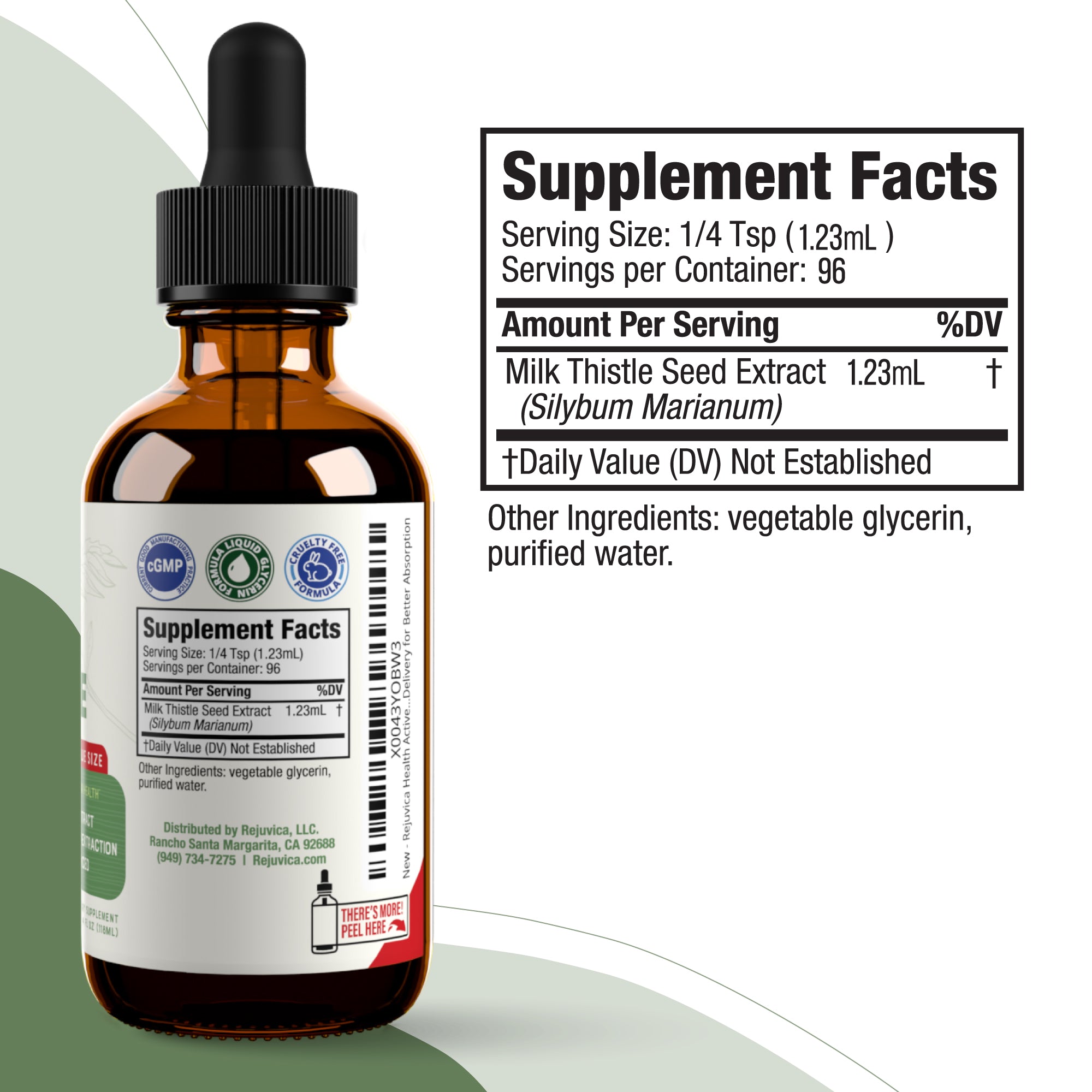 Active Milk Thistle Value Size - Milk Thistle Extract