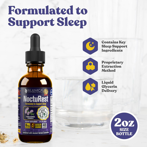 NoctuRest – Herbal Nighttime Wellness Drops
