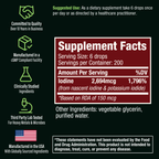 Active Iodine - Nascent Iodine Drops -  Liquid Delivery for Better Absorption