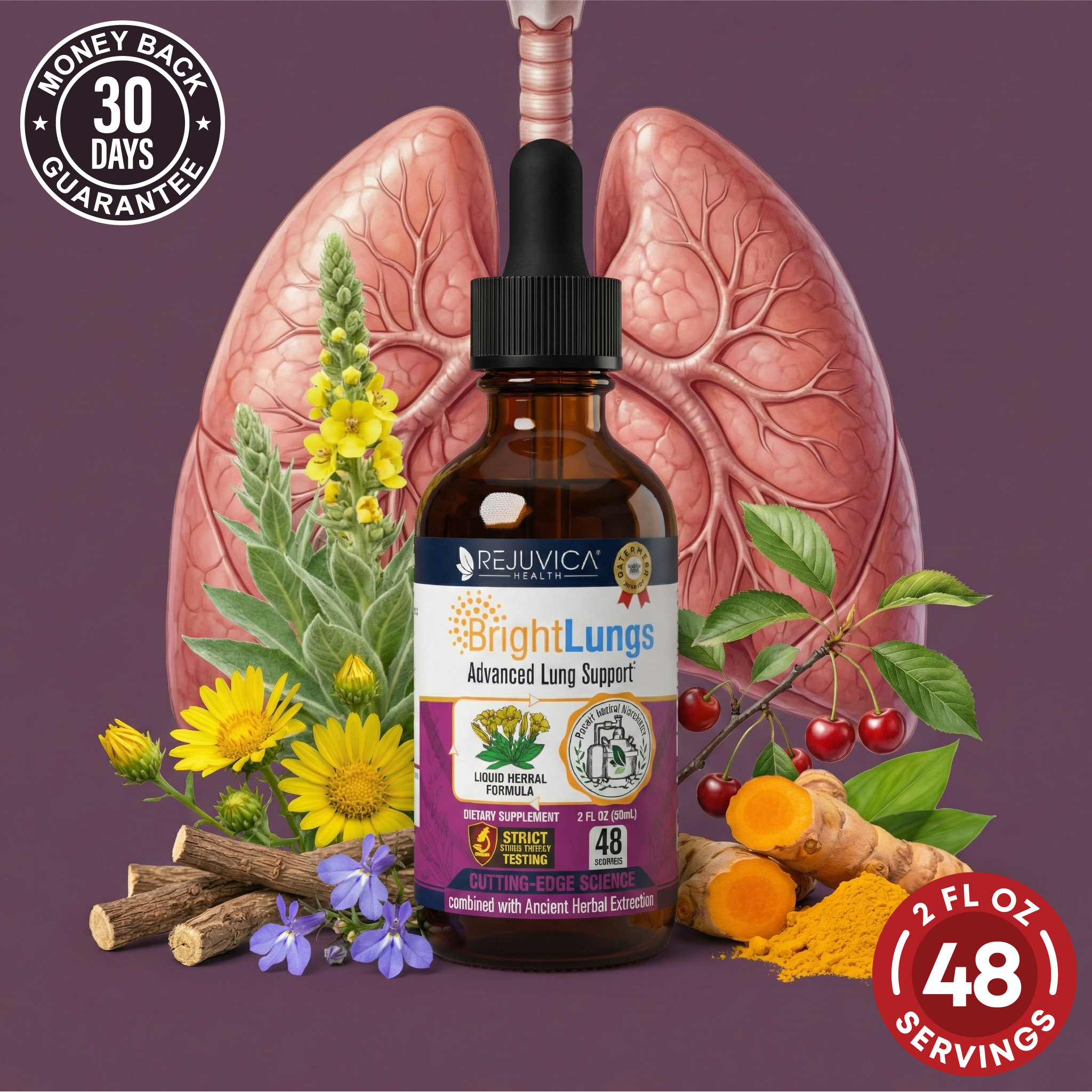 Bright Lungs - Advanced Lung Support Supplement