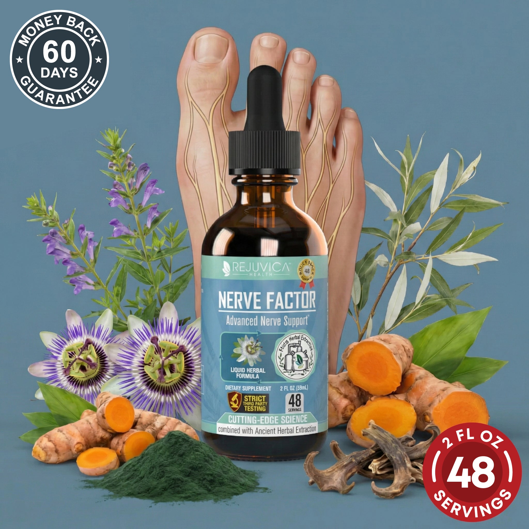 NerveFactor - Advanced Nerve Support Supplement – Rejuvica Health