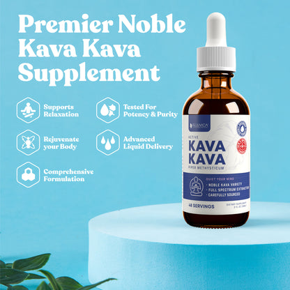 Active Kava Kava - Noble Kava Kava Roots with Natural Kavalactones