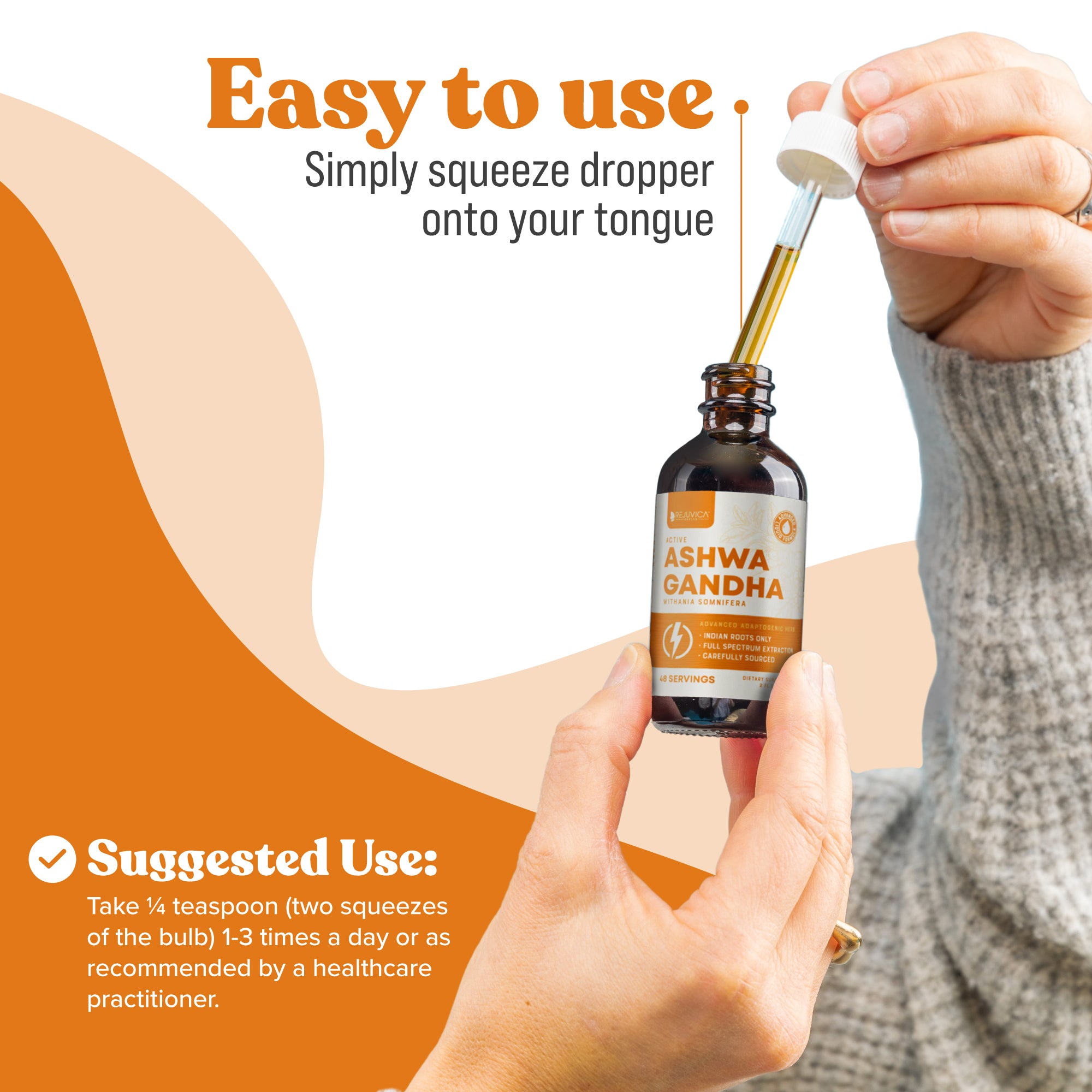 Active Ashwagandha - Ashwagandha Root Extract with Natural Withanolides