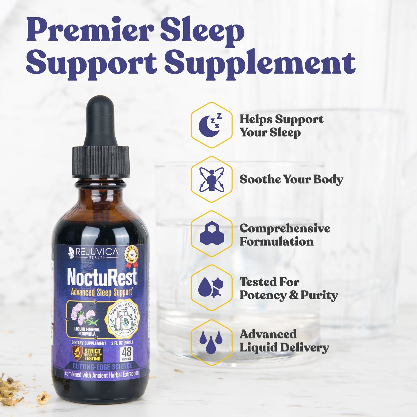 NoctuRest - Advanced Sleep Support Supplement