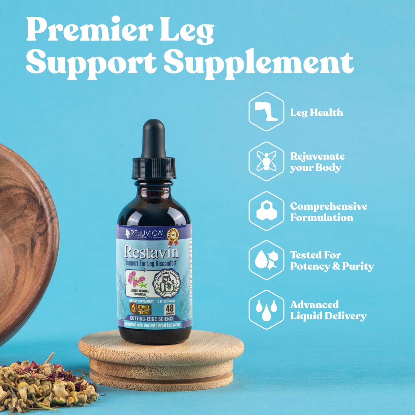 Restavin - Advanced Leg Support Supplement