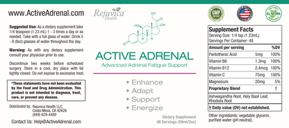 Active Adrenal Reorder